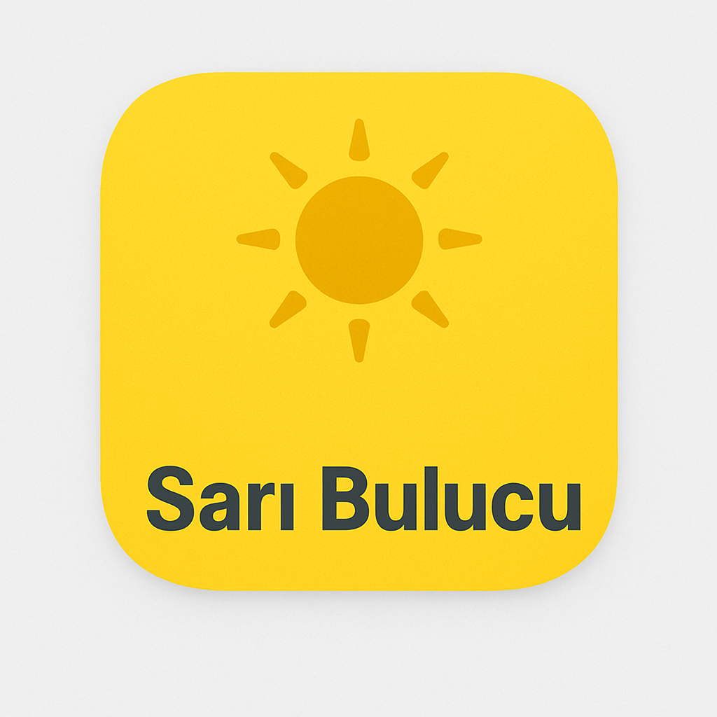 Sarı Bulucu Mobil Uygulama
